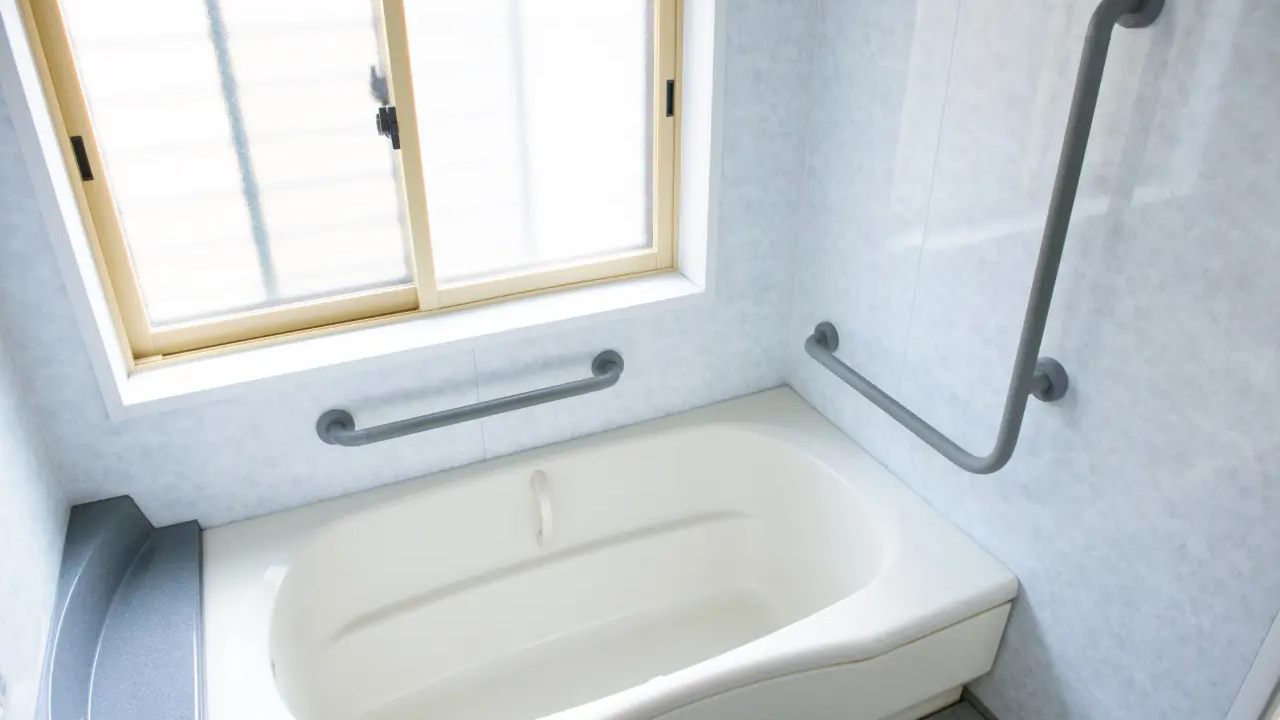 浴室 手すり・補助用具・リフトの施工例1